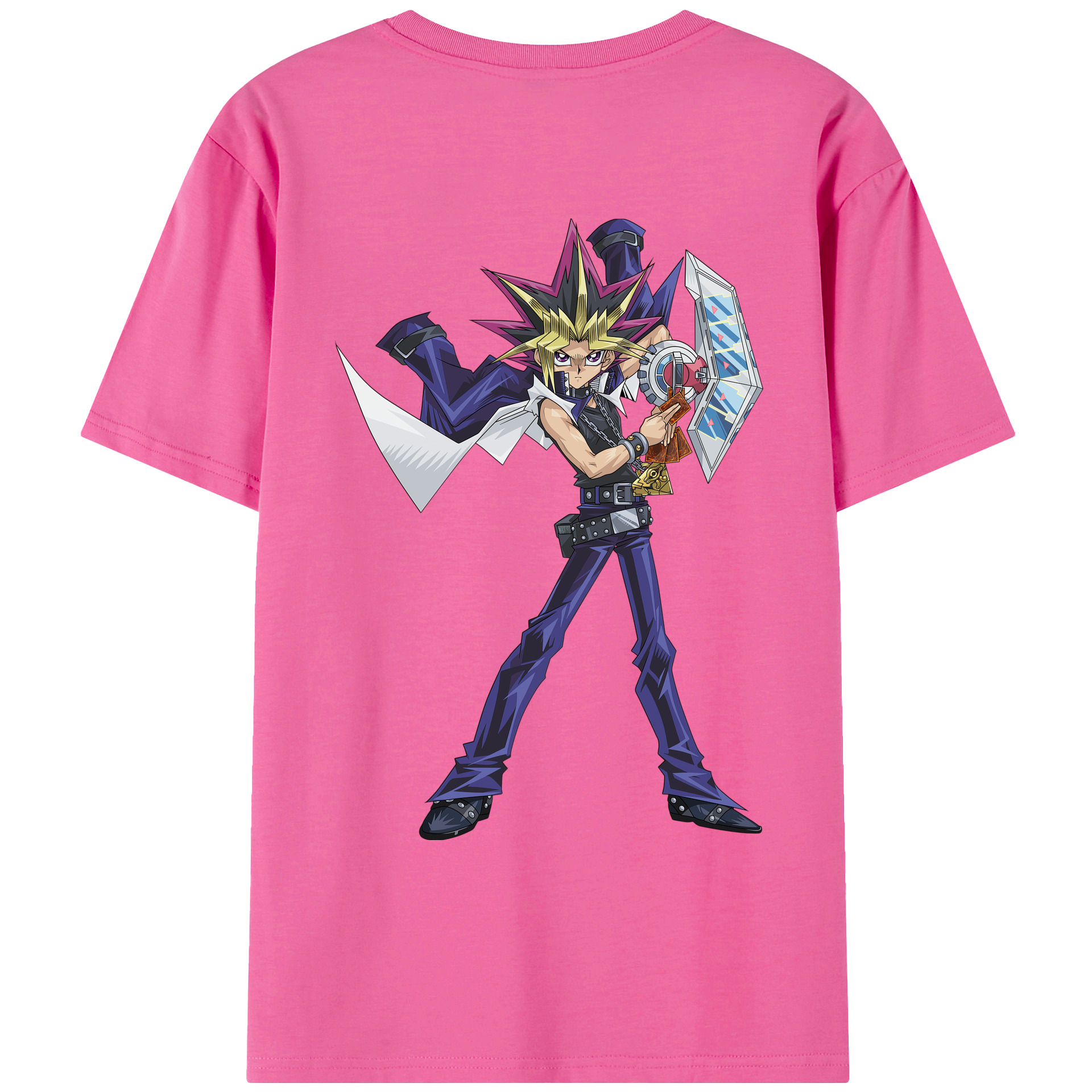 遊☆戯☆王 Yu-Gi-Oh! レディース半袖Tシャツ(バックプリント)